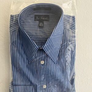 Paul Fredrick Blue Long Sleeved shirt